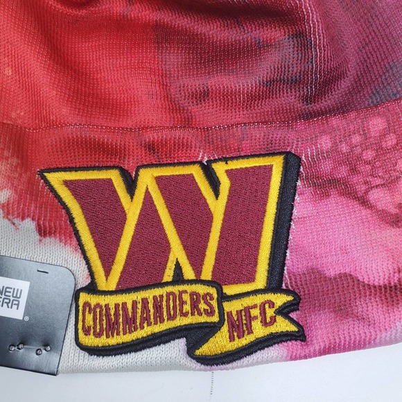 NEW New Era 2022 Sideline Ink Dye Cuffed Knit Hat - Washington Commanders - Picture 2 of 5